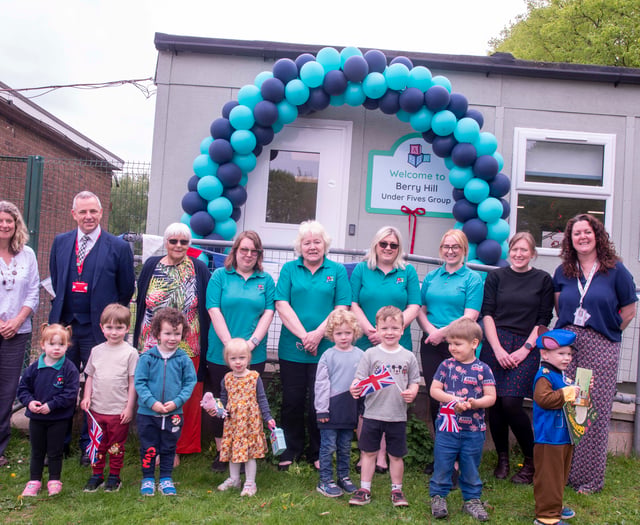 Playgroup settles
into its new home