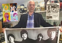 Rare Beatles posters from 1968 acquired by Ross shop