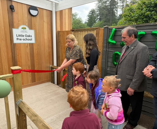 Steam Mills Primary School unveils new pre-school