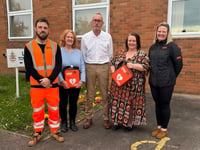 Lydney Angling Club receives lifesaving defibrillator donation