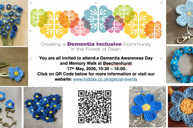 Forest of Dean Dementia Awareness Day and Memory Walk details