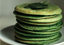 Quick and easy spinach pancakes recipe