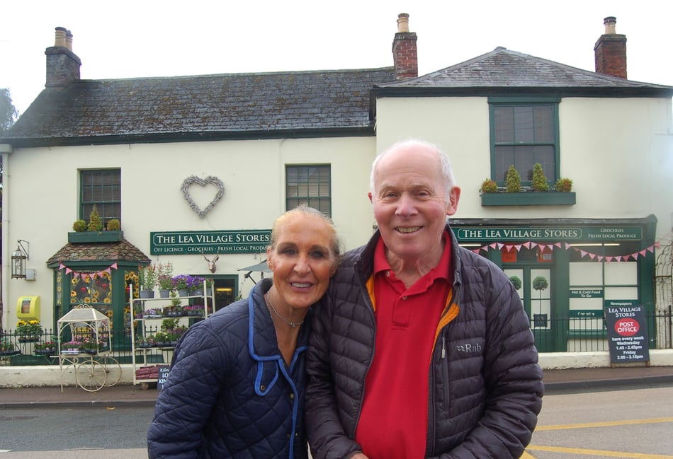 Couple's rescue of Lea Village Stores wins regional award