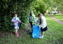 Pupils unite for clean-up drive