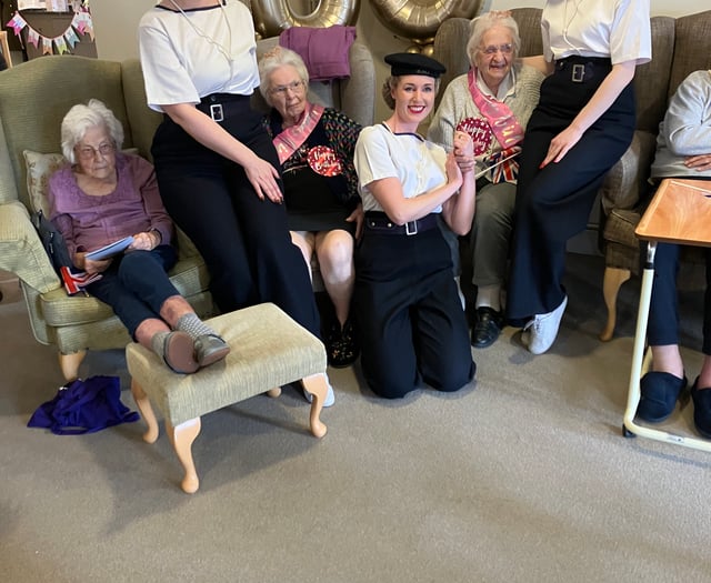     Triple 100th birthday at The Old Rectory in Longhope    