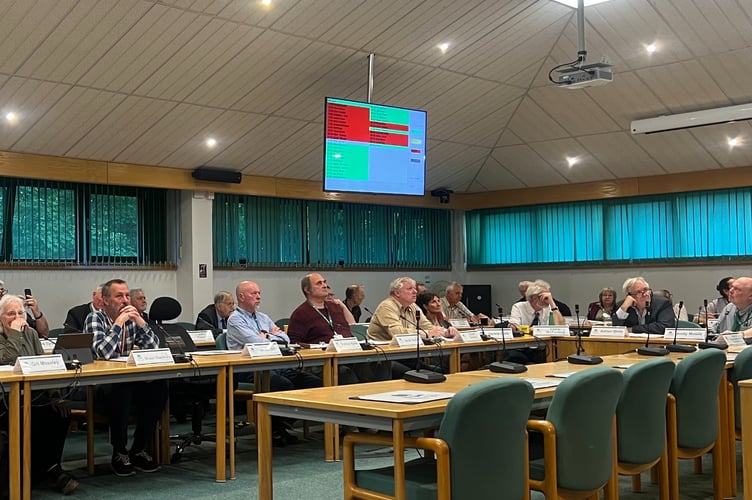 The Forest Council's debate on the Biosphere bid.
