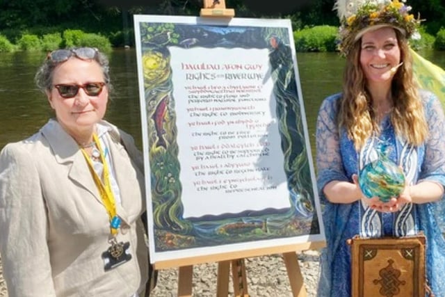 River Wye Charter grants rights in  legal first to combat pollution