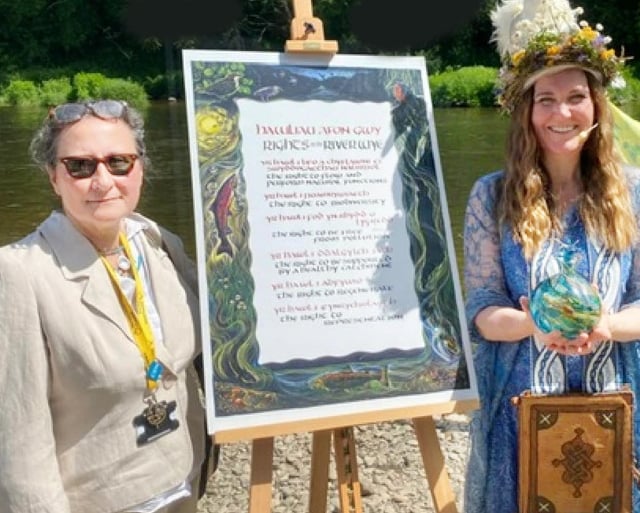 River Wye Charter grants rights in  legal first to combat pollution