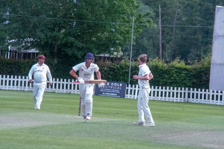 Ben Ferguson was Lydney's top scorer with 82.