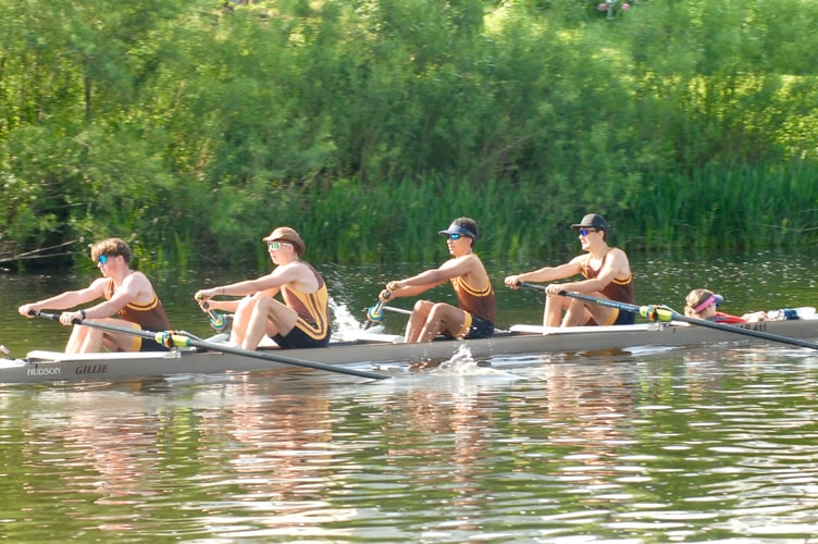 Haberdashers' Monmouth won the Open 4s on Sunday