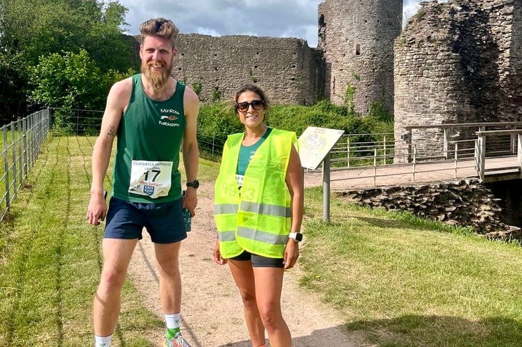 Gavin Jones is all set to go at Skenfrith Castle