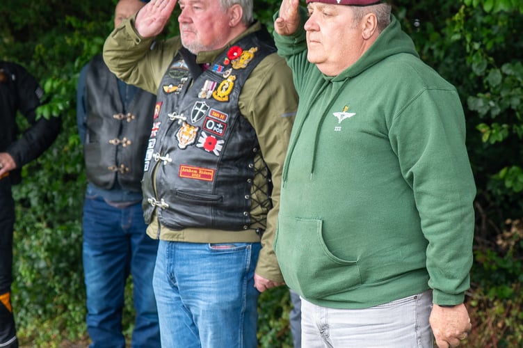 The Herefordshire South Atlantic Medal Association Ride of Respect