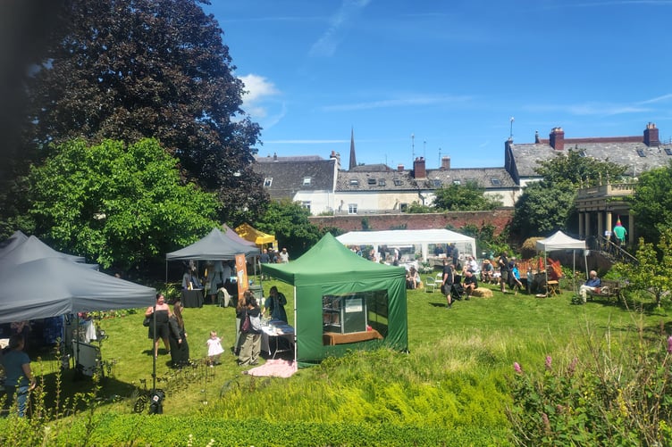 Festival held in the delightful Nelson Garden