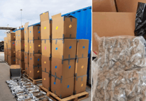 Trio arrested after record £139m seizure of cannabis