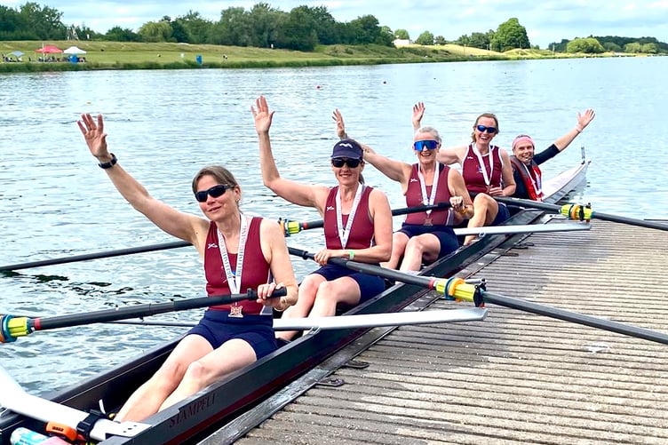 Monmouth RC's women celebrate another medal
