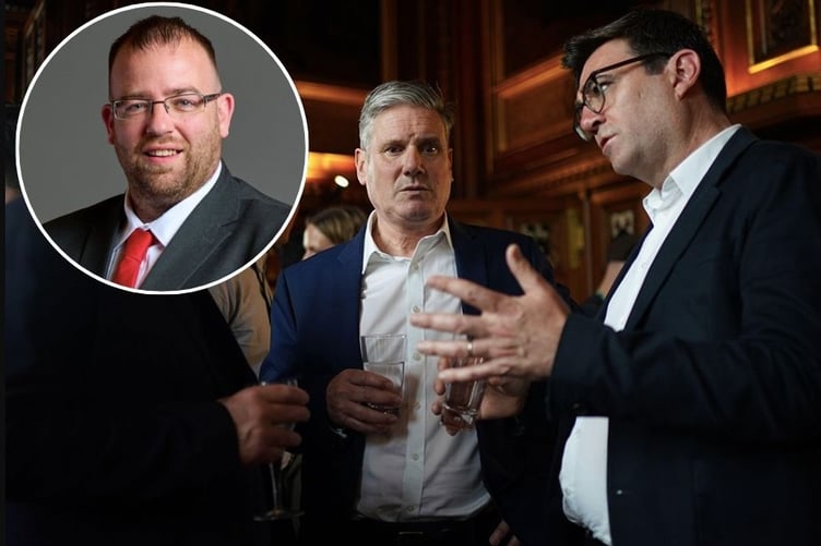 Mr Bishop has thrown his support behind Andy Burnham following Sir Keir Starmer's resignation.