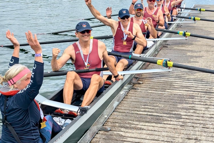 Here's to another medal!