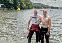 Tri Club's Family Swim at Lake District