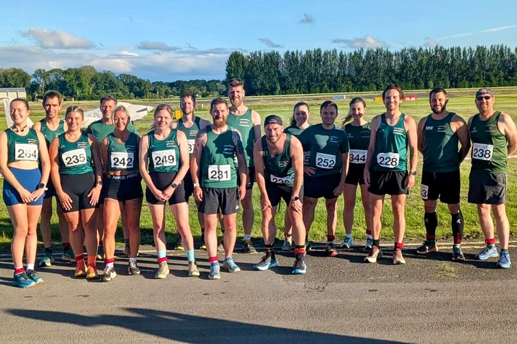 MonRoss Trailblazers were out in force at Shobdon airfield