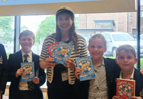 Emma Swan inspires Monmouth pupils with storytelling and insights