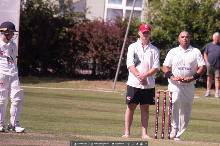 Parkend's Charlie Scharneck finished with one wicket, nine runs and three maidens off his eight overs.