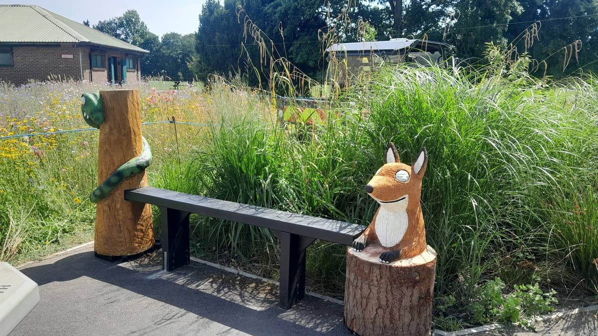 Lydney's sensory garden adds Gruffalo characters