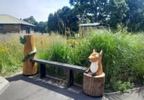 Lydney's sensory garden adds Gruffalo characters