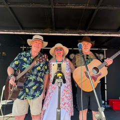 Sunshine and sounds at Coleford Busking Festival