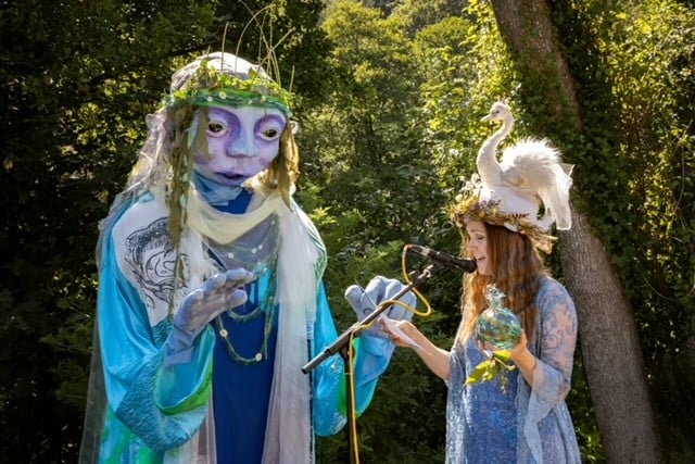 Goddess of the Wye alongside Lady Wye