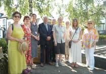 Ross in Bloom volunteers revitalise historical Railway Garden