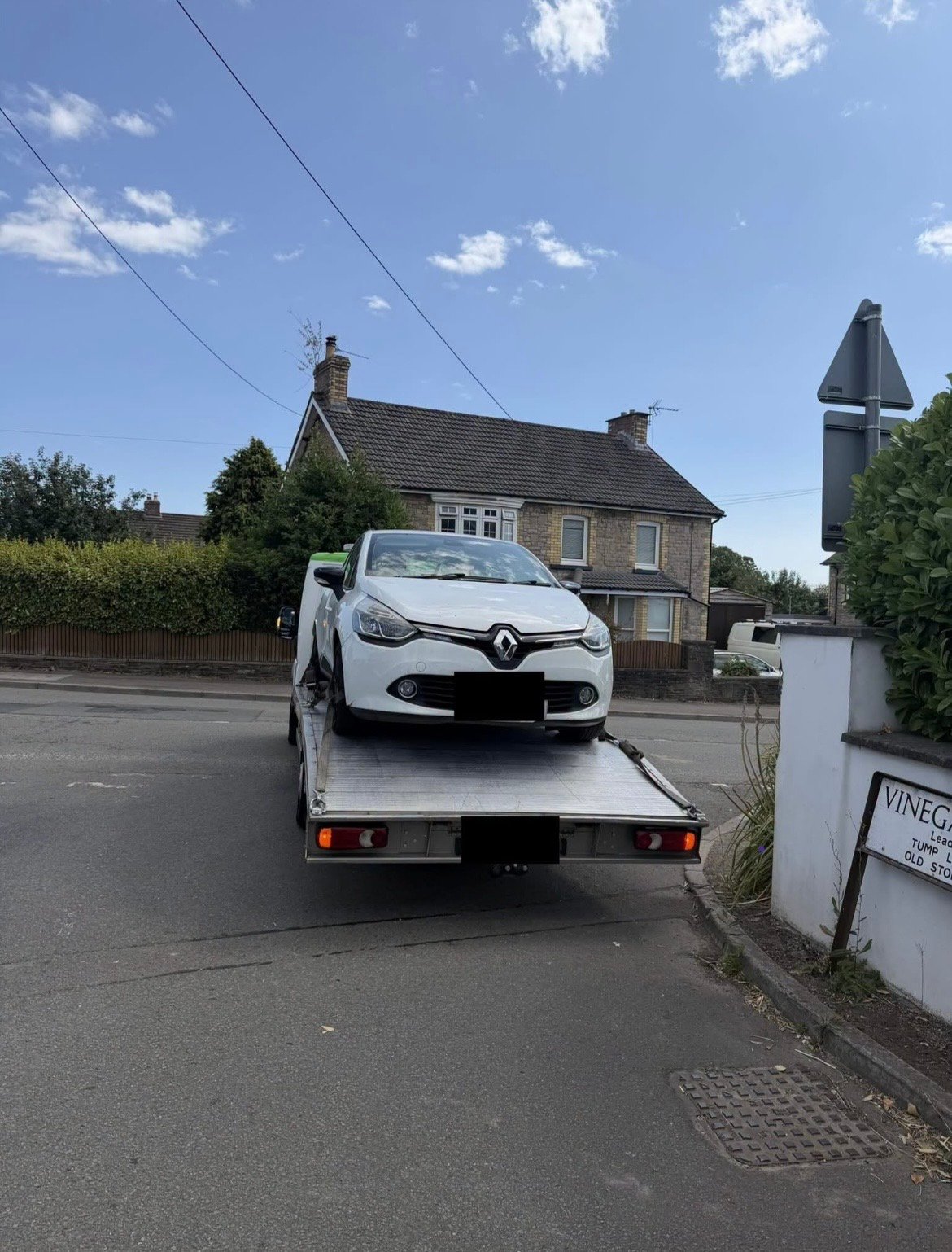 Gwent Police recover vehicle in Undy 