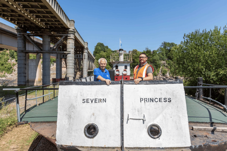 The Severn Princess Preservation Trust has received a £1,500 donation to help continue the restoration of the historic ferry.
