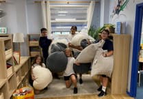 Chepstow Rotary donates books and furniture to Pembroke Primary School
