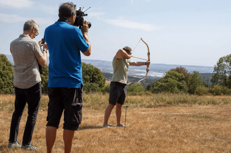 Veterans took part in archery and shooting during the Armed Forces Support Network HIVE event at The Wilderness Centre in Mitcheldean.