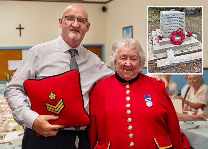 Chelsea pensioner and stonemason
