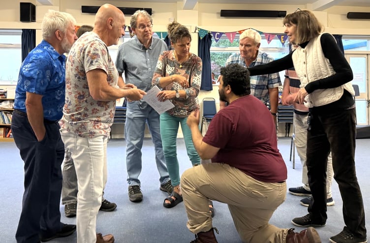 Monmouth Music Theatre members are busy rehearsing HMS Pinafore