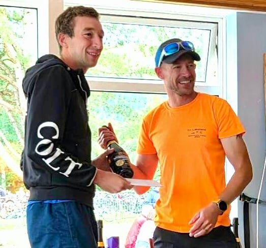 Jak Smith was on fire in the Bassenthwaite Triathlon