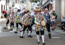 Forest Morris join celebrations in France