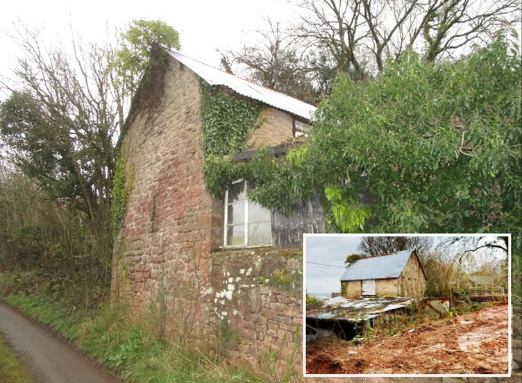 The old bothy in Sawpitts Lane, Symonds Yat