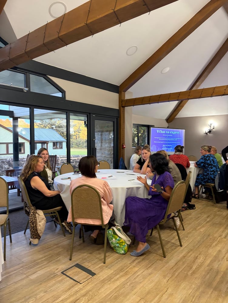 Some of the attendees at the women's health conversation hosted by Forest MP Matt Bishop.
