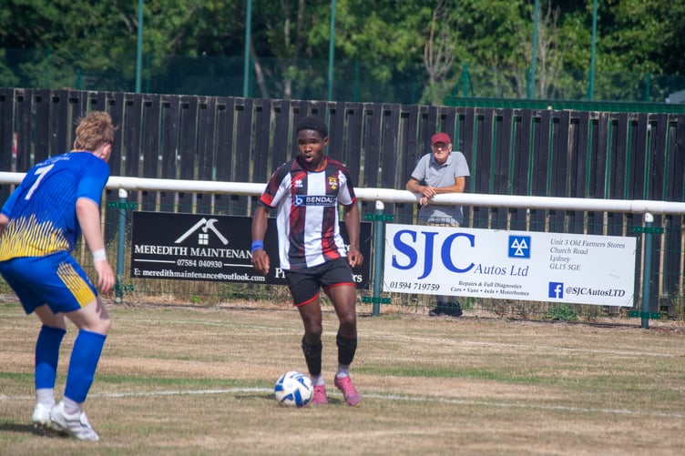 Abdul Ibrahim was among Lydney Town's scorers. Library picture.