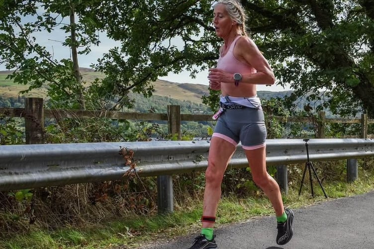 Emma Davies took on the epic Bala trilthlon
